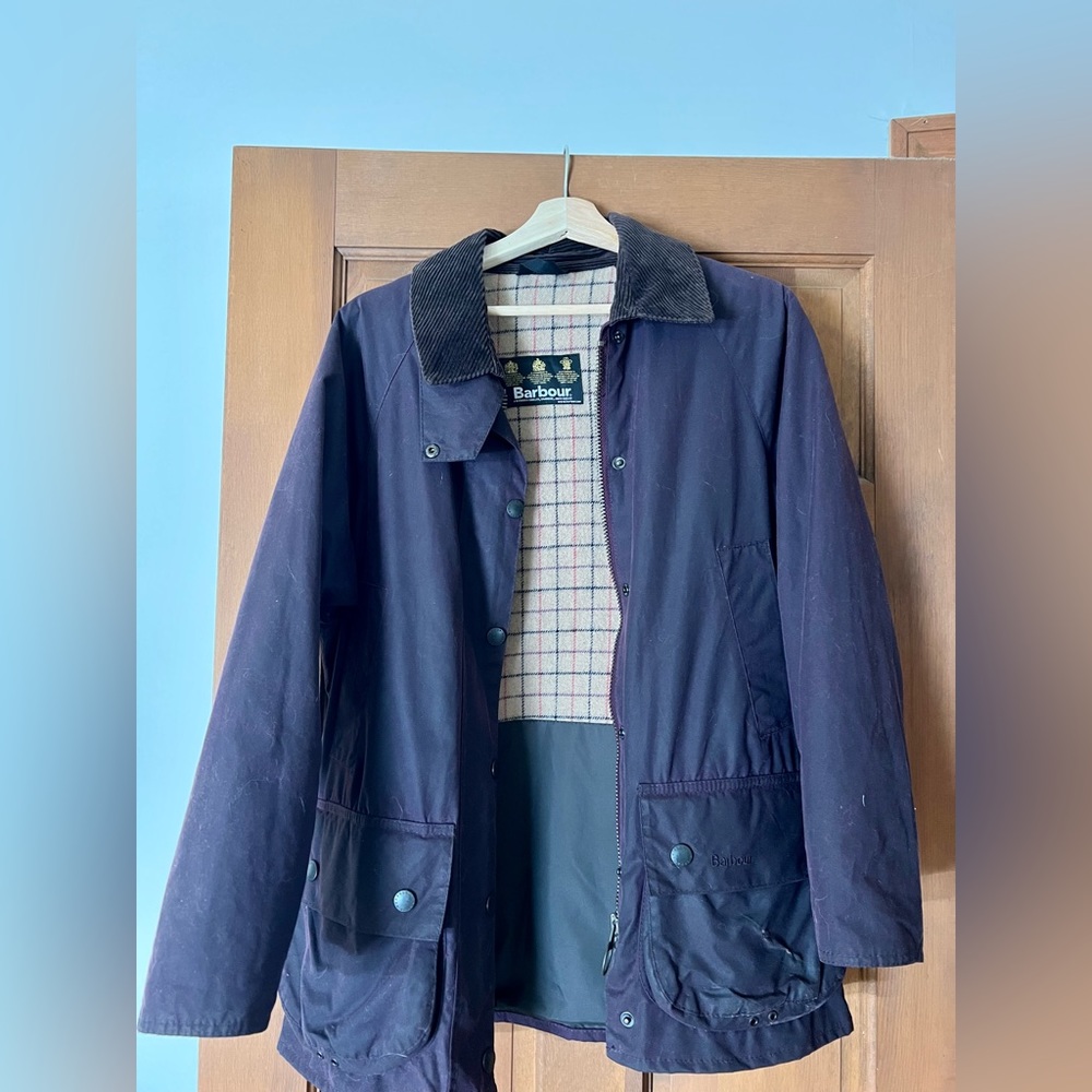 Vintage Purple Barbour Beadnell